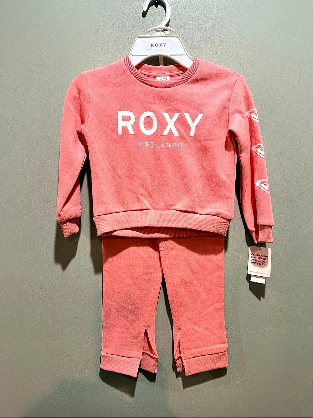 Roxy Pink Matching Set NWT